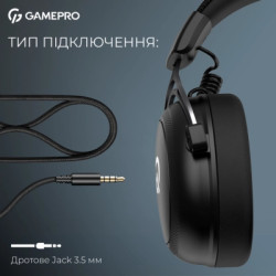 Навушники GamePro Asgard Skald Origin Black (HS850B)