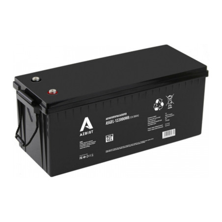 Батарея до ДБЖ AZBIST 12V 200 Ah Super GEL (ASGEL-122000M8)