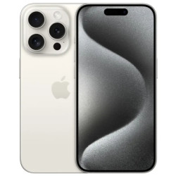 Мобільний телефон Apple iPhone 15 Pro 128Gb White Titanium (REF A) BREEZY (2AMTUW3)