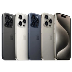 Мобільний телефон Apple iPhone 15 Pro 128Gb White Titanium (REF A) BREEZY (2AMTUW3)