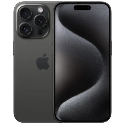 Мобільний телефон Apple iPhone 15 Pro 256Gb Black Titanium (REF A) BREEZY (2AMTV13)