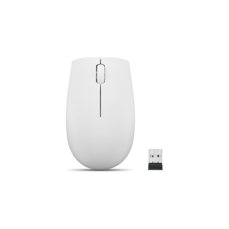 Мишка Lenovo 300 Wireless Cloud Grey (GY51L15677)