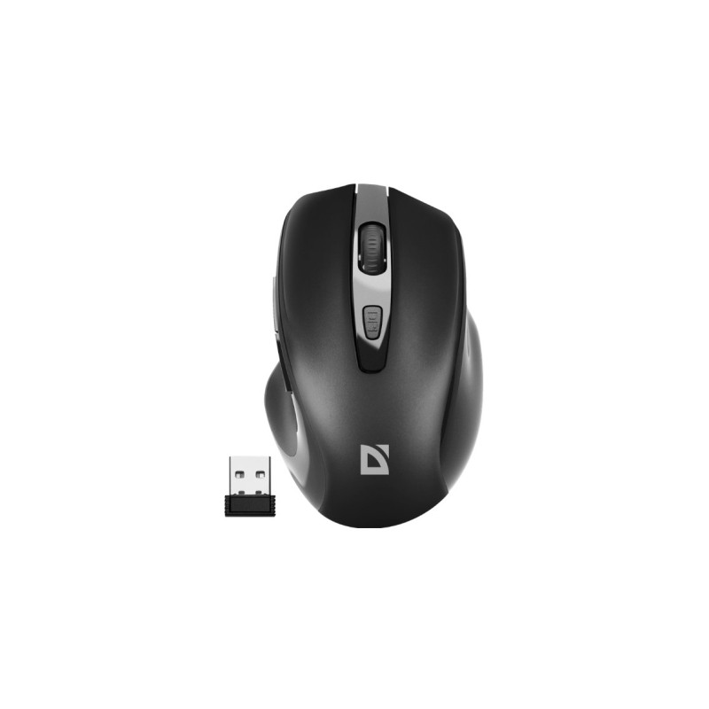 Мишка Defender Prime MB-053 Silent Wireless Black (52053)