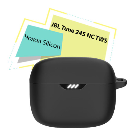 Чохол для навушників BeCover для JBL Tune 245 NC TWS Black (713220)