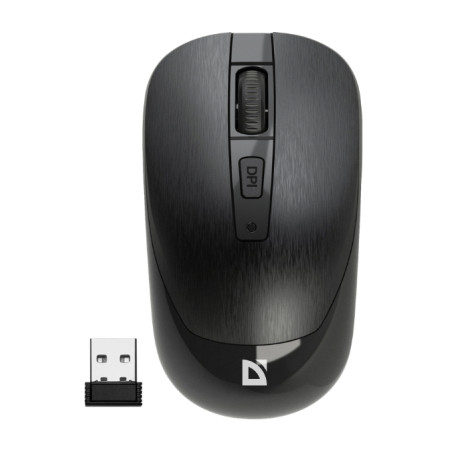 Мишка Defender Wave MM-995 Silent Wireless Black (52995)