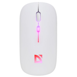 Мишка Defender Touch MM-997 Silent Wireless RGB White (52998)
