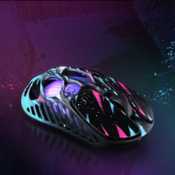 Мишка GravaStar Mercury X Pro 8K RGB Wireless/Bluetooth/USB Neon Graffiti (GS_X_PRO_CG_BLK)