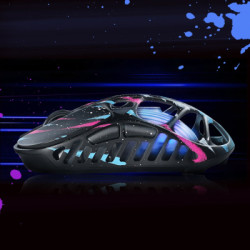 Мишка GravaStar Mercury X Pro 8K RGB Wireless/Bluetooth/USB Neon Graffiti (GS_X_PRO_CG_BLK)