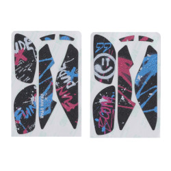 Мишка GravaStar Mercury X Pro 8K RGB Wireless/Bluetooth/USB Neon Graffiti (GS_X_PRO_CG_BLK)