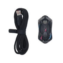 Мишка GravaStar Mercury X Pro 8K RGB Wireless/Bluetooth/USB Neon Graffiti (GS_X_PRO_CG_BLK)
