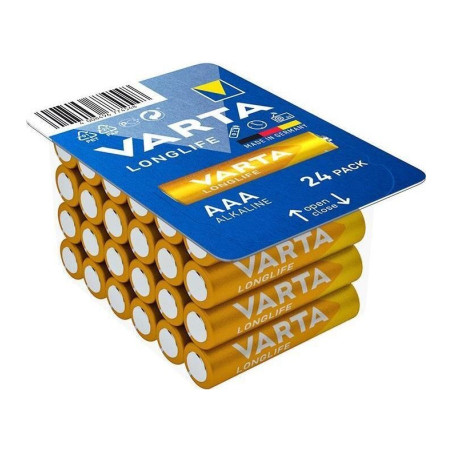 Батарейка Varta AAA Longlife лужна * 24 (04103301134)
