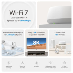 Точка доступу Wi-Fi TP-Link DECO-BE22-3-PACK