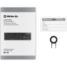 Клавіатура REAL-EL M 13 USB Grey (EL123100045)
