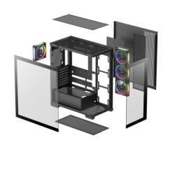 Корпус для ПК Deepcool CG580 4F V2 Black (R-CG580-BKADA4-G-2)