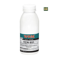Тонер Canon MF651Cw/MF655Cdw/MF657Cdw, Canon 067 40г Black chip WWM (TC-Can067Bk-40-WWM)