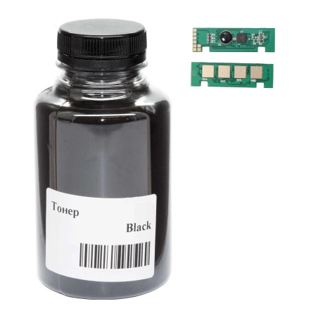 Тонер Xerox Phaser 3330/WC 3335 450г 15K Black chip АНК (3204488)