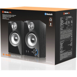 Акустична система REAL-EL S-420 Black (EL121200011)