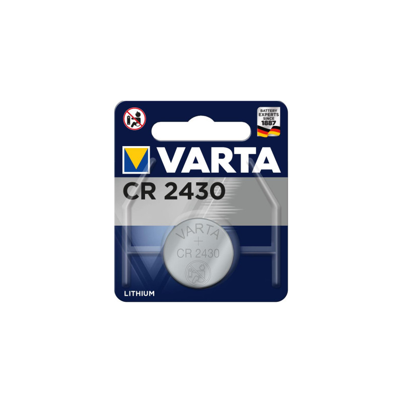 Батарейка Varta CR 2430 Lithium * 1 (06430101401)