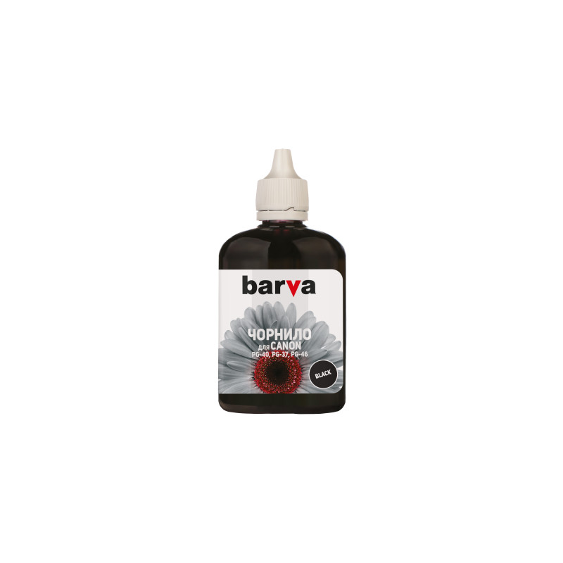 Чорнило Barva CANON PG-40 90г BLACK Pigment (C40-294)