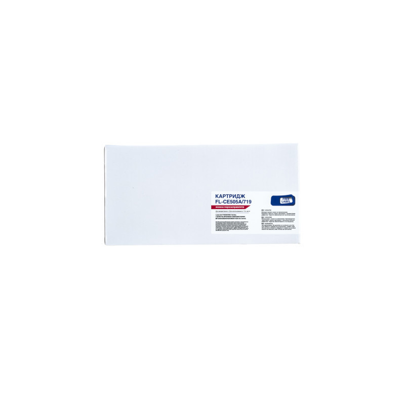 Картридж FREE Label HP LJ CE505A/CANON 719 (LJ P2035/2055, LBP6300) (FL-CE505A/719)
