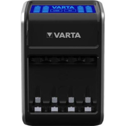 Зарядний пристрій для акумуляторів Varta LCD PLUG CHARGER +4*AA 2100 mAh (57687101441)