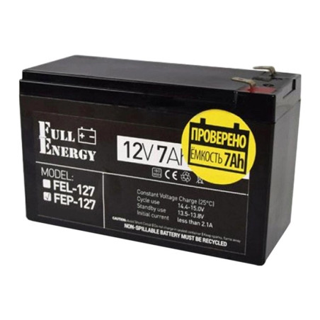 Батарея до ДБЖ Full Energy 12В 7Ач (FEP-127)