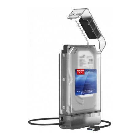 Кишеня зовнішня Maiwo K104A USB 3.0 - SATA III, с блоком питания 12В/2А (K10435)
