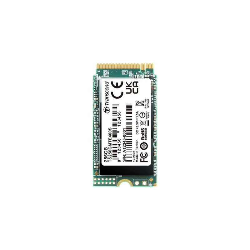 Накопичувач SSD M.2 2242 256GB Transcend (TS256GMTE400S)