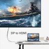 Перехідник DisplayPort Male to HDMI 4K Ultra HD Female ST-Lab (U-996-4K)
