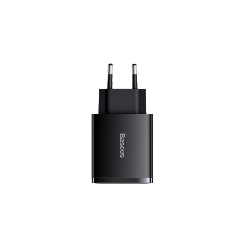 Зарядний пристрій Baseus Compact Quick Charger 2U+C (CCXJ-E01)