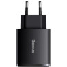 Зарядний пристрій Baseus Compact Quick Charger 2U+C (CCXJ-E01)