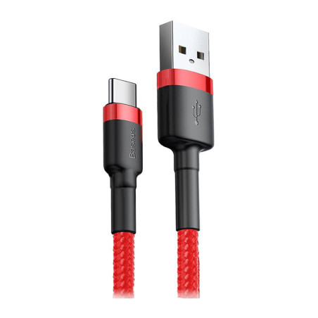 Дата кабель USB 2.0 AM to USB-C 2.0m 2A Red Baseus (CATKLF-C09)