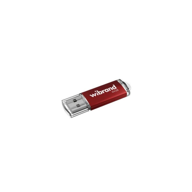 USB флеш накопичувач Wibrand 64GB Cougar Red USB 2.0 (WI2.0/CU64P1R)