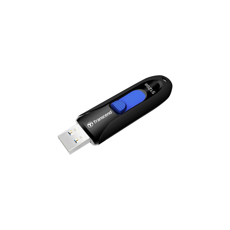 USB флеш накопичувач Transcend 512GB JetFlash 790 Black USB 3.1 (TS512GJF790K)
