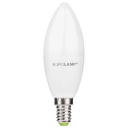 Лампочка Eurolamp LED Лампа EUROLAMP ECO серия "P" CL 10W 900 lm E14 3000K (LED-CL-10143(P))