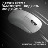 Мишка Logitech G Pro X Superlight 2 Lightspeed Wireless White (910-006638)