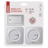 Дверний дзвінок EMOS бездротовий P5731 220В 2 приймачі (180м) (P5731)