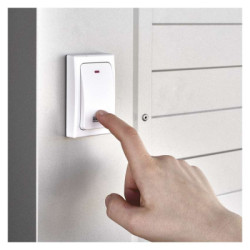 Дверний дзвінок EMOS бездротовий P5731 220В 2 приймачі (180м) (P5731)