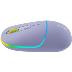 Мишка Canyon MW-22 Dual Band RGB Wireless Mountain Lavender (CNS-CMSW22ML)