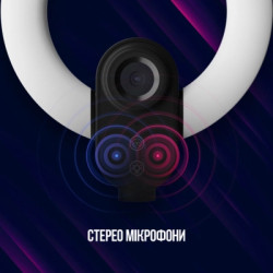 Веб-камера Lorgar Circulus 910 Streaming 5MP 1944 Auto Focus Stereo (LRG-SC910)