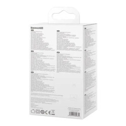 Зарядний пристрій Baseus 2xUSB-C 65W + 2xUSB GaN + cable USB-C to USB-C 100W 1.0m black (CCGP040101)