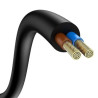 Зарядний пристрій Baseus 2xUSB-C 65W + 2xUSB GaN + cable USB-C to USB-C 100W 1.0m black (CCGP040101)