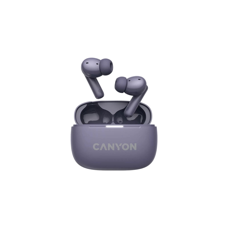 Навушники Canyon TWS-10 OnGo ANC ENC Purple (CNS-TWS10PL)