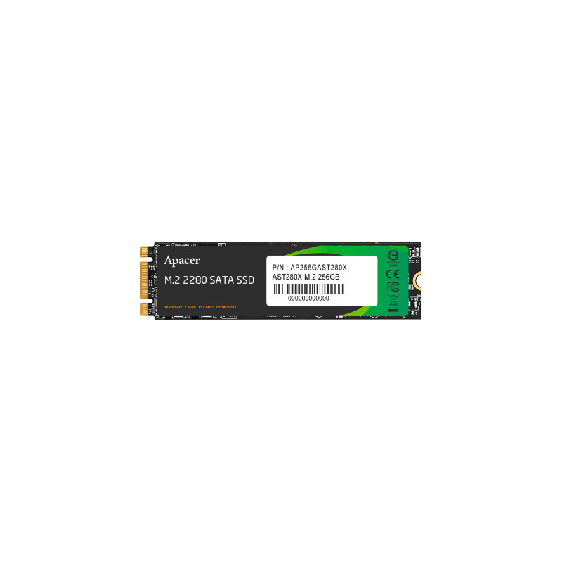 Накопичувач SSD M.2 2280 256GB Apacer (AP256GAST280X)