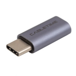 Перехідник USB-C F to USB-C M USB 3.0 Cabletime (CA913718)