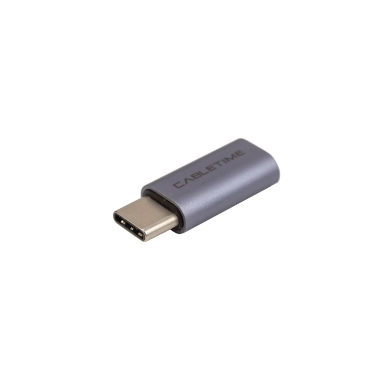 Перехідник USB-C F to USB-C M USB 3.0 Cabletime (CA913718)