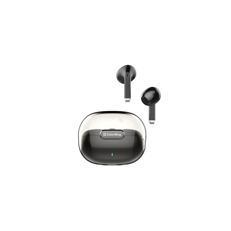 Навушники ColorWay Slim TWS-2 Earbuds Black (CW-TWS2BK)