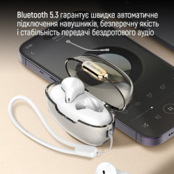 Навушники ColorWay Slim TWS-2 Earbuds White (CW-TWS2WT)