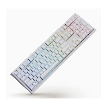 Клавіатура Ducky One X Magnetic Switch Wireless UA White (ON2408AST3-DAUSPDOECL2WW1)