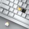 Клавіатура Ducky One X Magnetic Switch Wireless UA White (ON2408AST3-DAUSPDOECL2WW1)